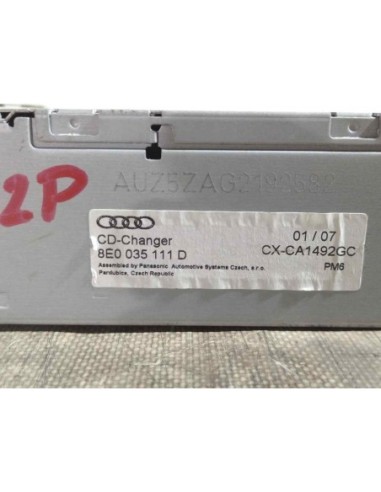 SISTEMA AUDIO / RADIO CD AUDI A4 AVANT (8E) -...