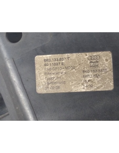 FILTRO AIRE AUDI A4 BERLINA (8K2) - 119418