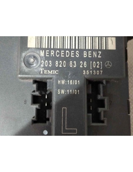 CENTRALITA CIERRE MERCEDES-BENZ CLASE C (BM 203) SPORTCOUPE - 123426