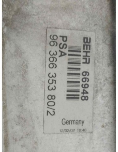 INTERCOOLER CITROEN XSARA BERLINA - 126000