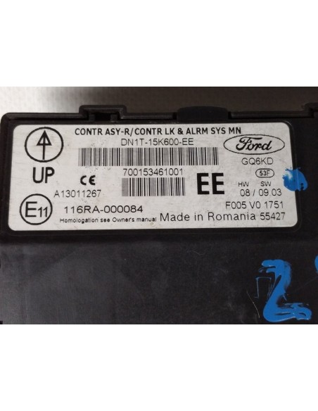 MODULO ELECTRONICO FORD TOURNEO COURIER (C4A) - 130467