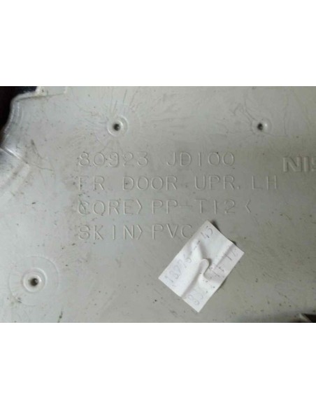 GUARNECIDO PUERTA DELANTERA IZQUIERDA NISSAN QASHQAI +2 (JJ10) - 131001