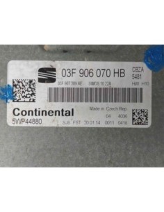 CENTRALITA MOTOR UCE SEAT IBIZA BERLINA (6J5) - 131124 2