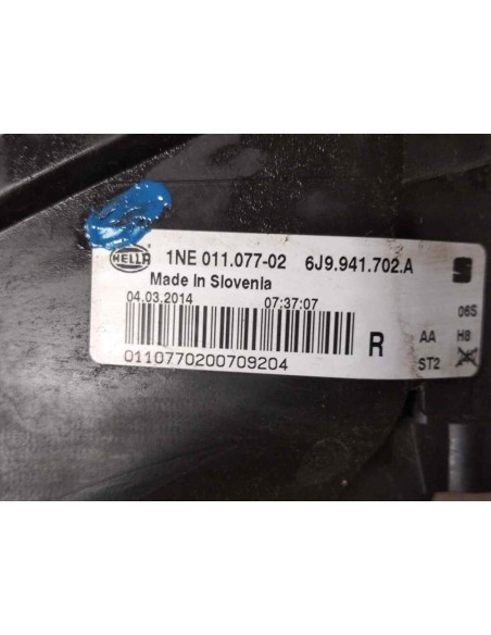 FARO ANTINIEBLA DERECHO SEAT IBIZA BERLINA (6J5) - 131154