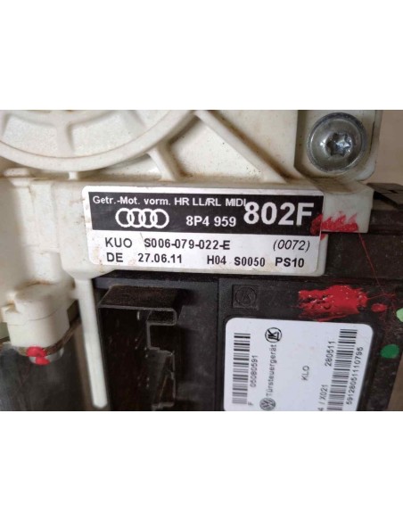 ELEVALUNAS TRASERO DERECHO AUDI A3 (8P1) - 134670