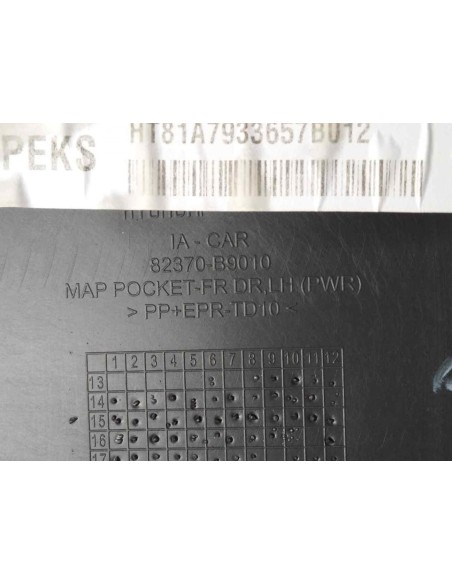 GUARNECIDO PUERTA DELANTERA IZQUIERDA HYUNDAI I10 (IA) - 136717