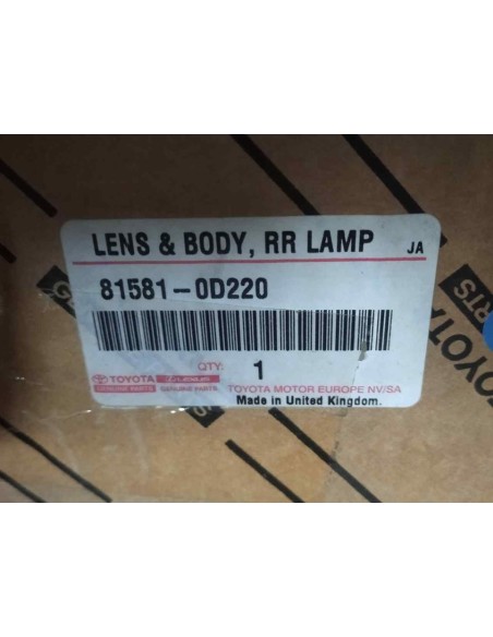 FARO ANTINIEBLA DERECHO TOYOTA YARIS (XP13) - 137842