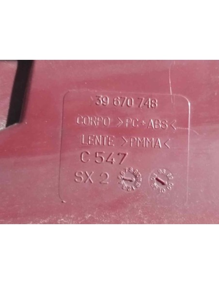 PILOTO TRASERO IZQUIERDO FIAT SEICENTO (187) - 141087