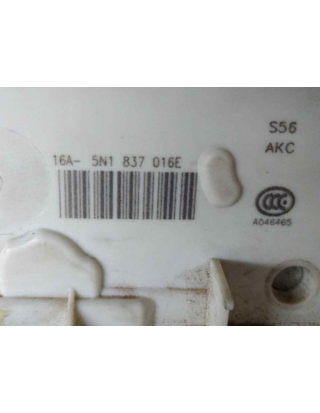 CERRADURA PUERTA DELANTERA DERECHA SEAT IBIZA SC (6J1) - 143163