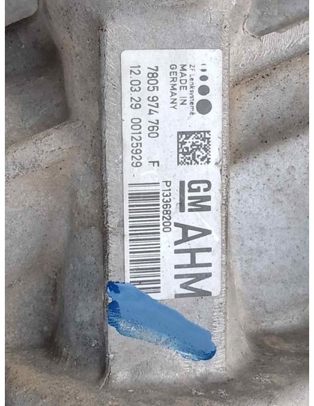 CREMALLERA DIRECCION OPEL ZAFIRA C TOURER - 143530