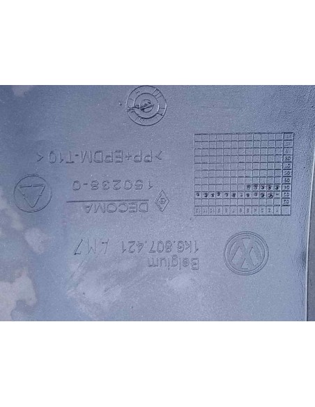 PARAGOLPES TRASERO VOLKSWAGEN GOLF V (1K1)(10 2003) - 143852