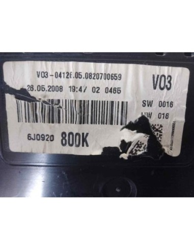 CUADRO INSTRUMENTOS SEAT IBIZA BERLINA (6J5) -...