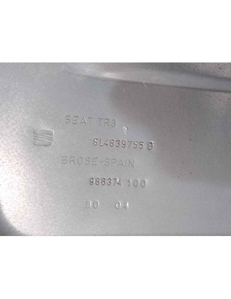 ELEVALUNAS TRASERO IZQUIERDO SEAT IBIZA (6L1) - 144753