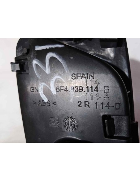 MANETA INTERIOR TRASERA DERECHA SEAT LEON (5F1) - 148471