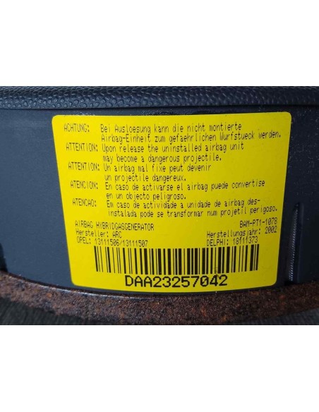 AIRBAG DELANTERO IZQUIERDO OPEL CORSA C - 151115