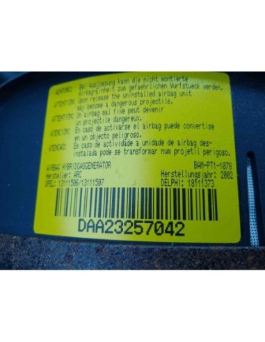 AIRBAG DELANTERO IZQUIERDO OPEL CORSA C - 151115