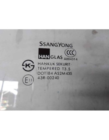 LUNA DELANTERA DERECHA SSANGYONG KYRON - 159531