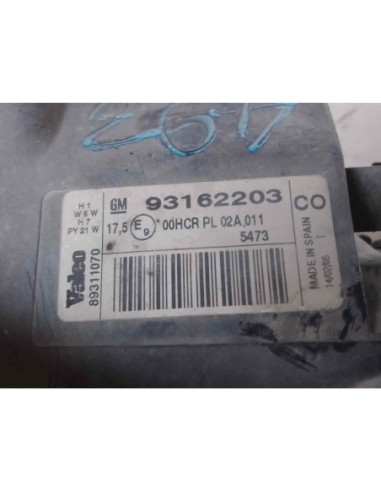 FARO IZQUIERDO OPEL TIGRA TWIN TOP - 162308