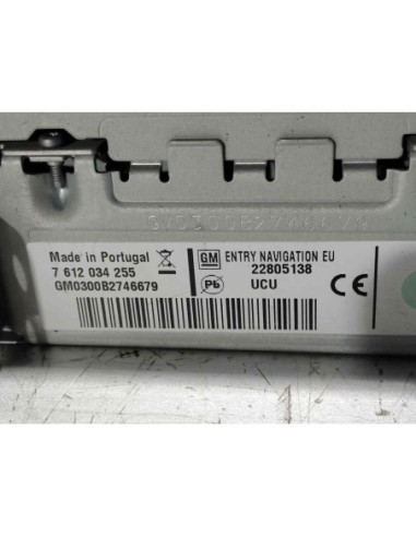 SISTEMA NAVEGACION GPS OPEL INSIGNIA BERLINA -...
