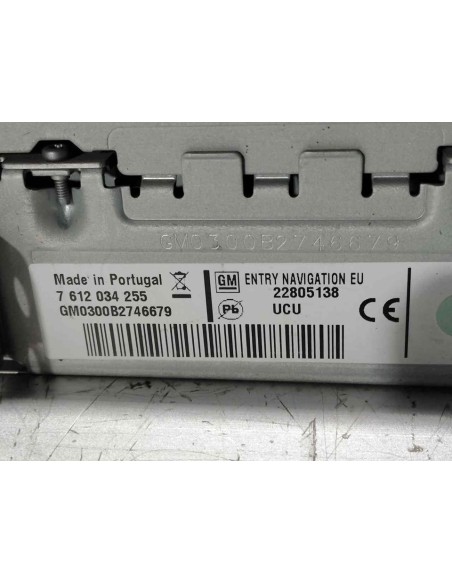 SISTEMA NAVEGACION GPS OPEL INSIGNIA BERLINA - 163442