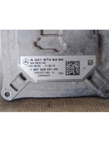 CENTRALITA FAROS XENON MERCEDES-BENZ CLASE S...