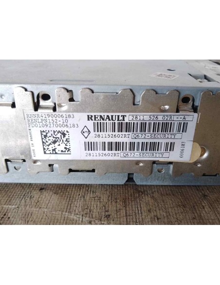 SISTEMA NAVEGACION GPS RENAULT ESPACE IV (JK0) - 165298