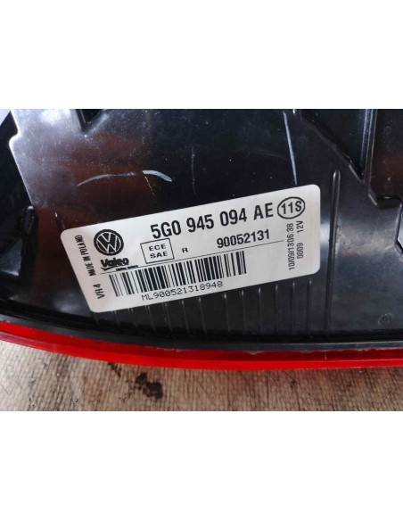 PILOTO TRASERO DERECHO INTERIOR VOLKSWAGEN GOLF VII VARIANT (BA5) - 167202