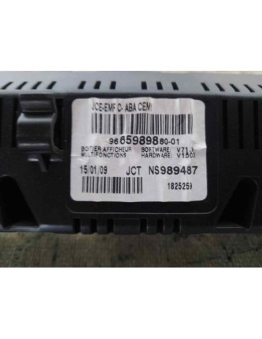 PANTALLA MULTIFUNCION CITROEN C4 BERLINA - 167598