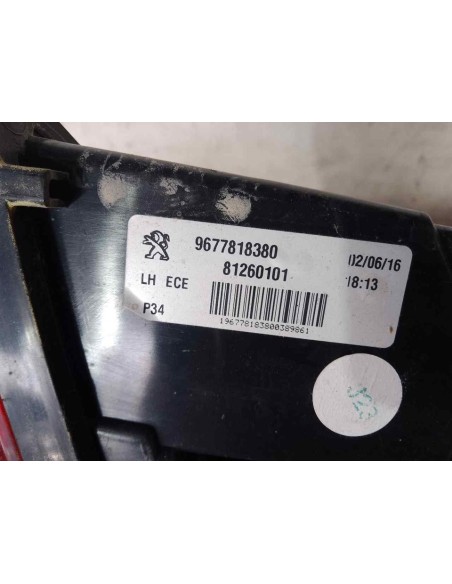 PILOTO TRASERO IZQUIERDO INTERIOR PEUGEOT 308 - 171416