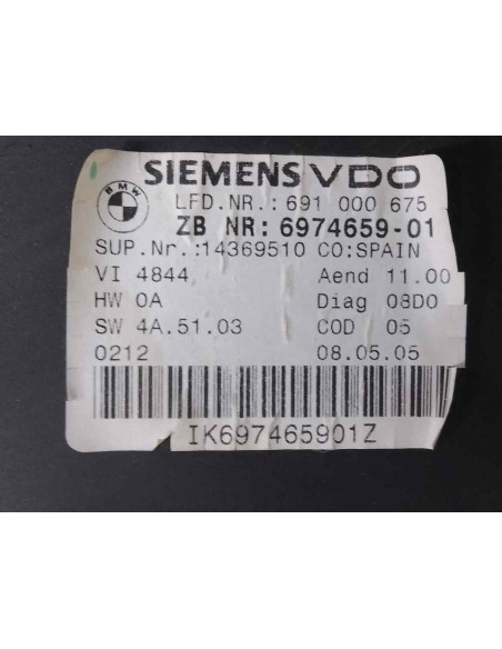 CUADRO INSTRUMENTOS BMW SERIE 3 BERLINA (E90) - 130783