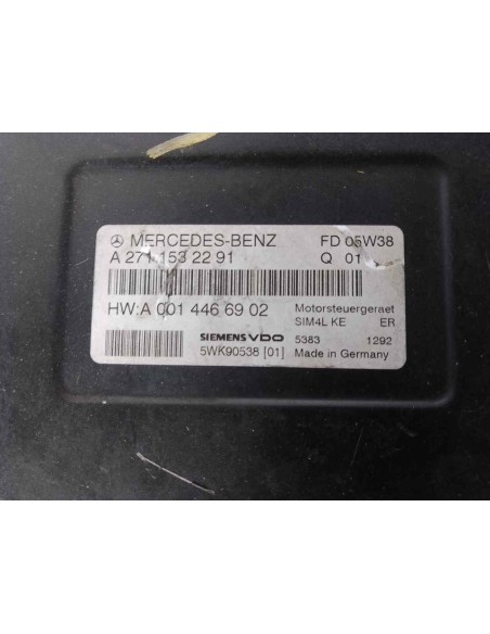 CENTRALITA MOTOR UCE MERCEDES-BENZ CLASE C (BM 203) SPORTCOUPE - 172902