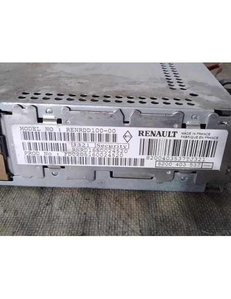 SISTEMA AUDIO / RADIO CD RENAULT KANGOO I (F/KC0) - 177350