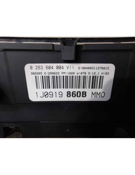 CUADRO INSTRUMENTOS VOLKSWAGEN GOLF IV BERLINA (1J1)(10 1997) - 179746