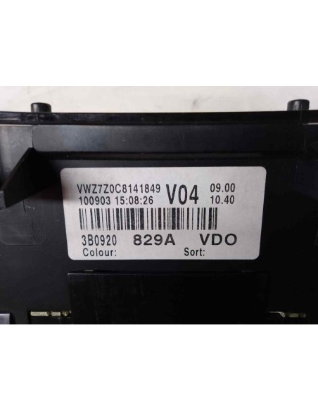 CUADRO INSTRUMENTOS VOLKSWAGEN PASSAT BERLINA (3B3) - 125783