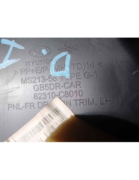 GUARNECIDO PUERTA DELANTERA IZQUIERDA HYUNDAI I20 (GB) - 187564
