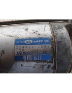 MOTOR ARRANQUE MG ROVER MG ZT - 181689 2