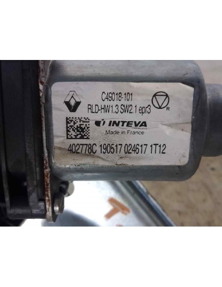 ELEVALUNAS TRASERO IZQUIERDO RENAULT MEGANE IV SPORT TOURER - 184787