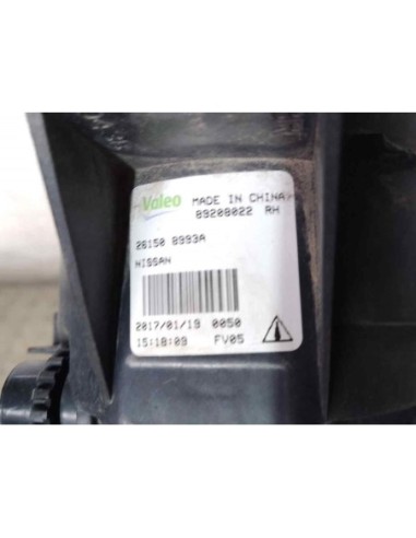 FARO ANTINIEBLA DERECHO NISSAN MICRA (K13K/KK)...