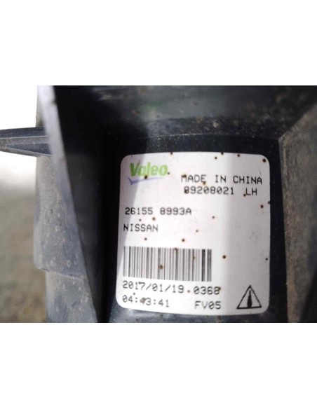 FARO ANTINIEBLA IZQUIERDO NISSAN MICRA (K13K/KK) - 194402