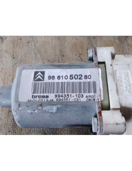 MOTOR ELEVALUNAS TRASERO IZQUIERDO CITROEN C6 - 194036