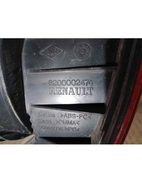 PILOTO TRASERO DERECHO RENAULT LAGUNA II (BG0) - 187758