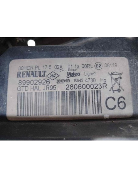 FARO IZQUIERDO RENAULT SCENIC III (JZ) - 199461
