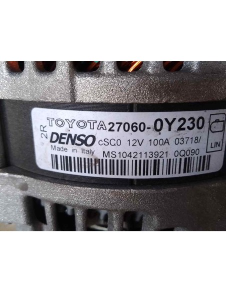 ALTERNADOR TOYOTA AURIS (E18) - 194762