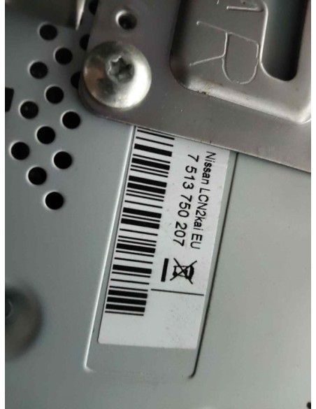 SISTEMA AUDIO / RADIO CD NISSAN MICRA (K13K/KK) - 194377