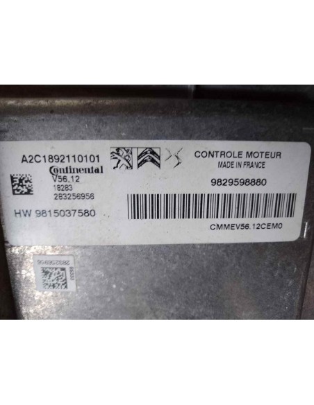 CENTRALITA MOTOR UCE CITROEN C3 AIRCROSS - 195097