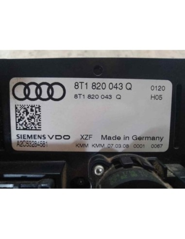 MANDO CLIMATIZADOR AUDI A5 COUPE (8T) - 195534