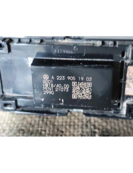 MANDO ELEVALUNAS TRASERO DERECHO MERCEDES-BENZ CLASE C (BM 206) FAMILIAR - 245814