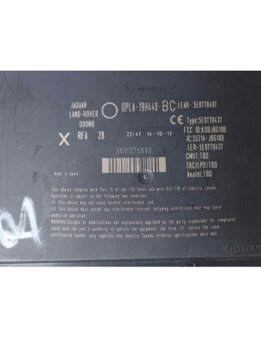 MODULO ELECTRONICO LAND ROVER FREELANDER (LR2)...