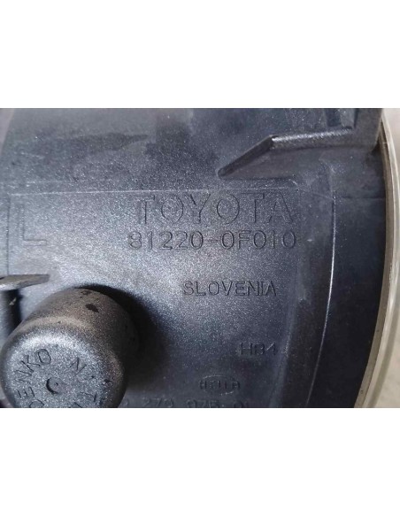 FARO ANTINIEBLA IZQUIERDO TOYOTA COROLLA VERSO (R1) - 198073