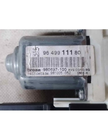 MOTOR ELEVALUNAS DELANTERO IZQUIERDO PEUGEOT...